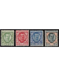 ITALY KINGDOM 1926 Floral 4v MH*
