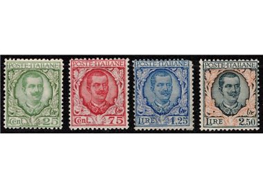 ITALY KINGDOM 1926 Floral 4v MH*