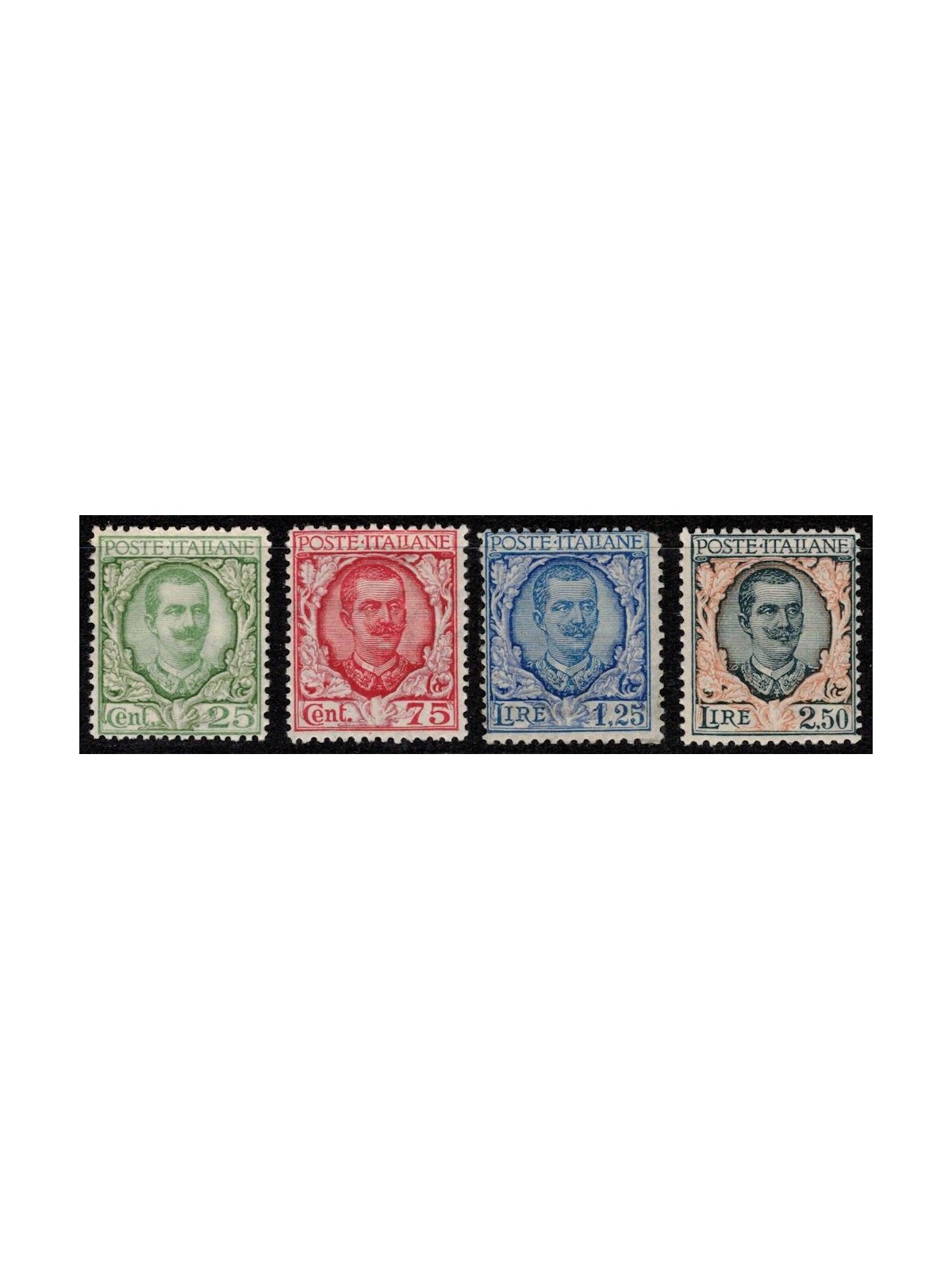 ITALY KINGDOM 1926 Floral 4v MH*