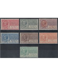 ITALY KINGDOM 1926-28 Leoni type airmail 7v MH*
