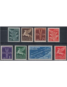 ITALY KINGDOM 1930-32 Airmail, allegorical subjects 8v MNH**