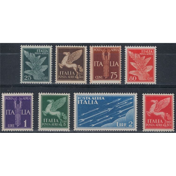 ITALY KINGDOM 1930-32 Airmail, allegorical subjects 8v MNH**