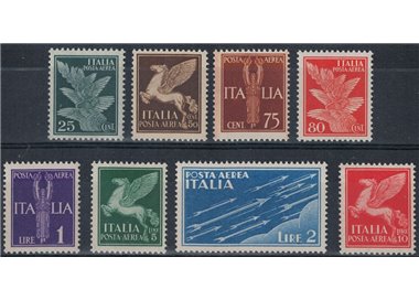 ITALY KINGDOM 1930-32 Airmail, allegorical subjects 8v MNH**
