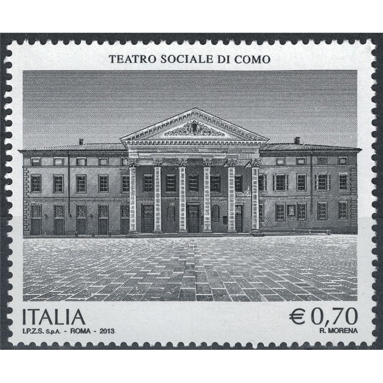 ITALIA 2013 Teatro Sociale di Como MNH**
