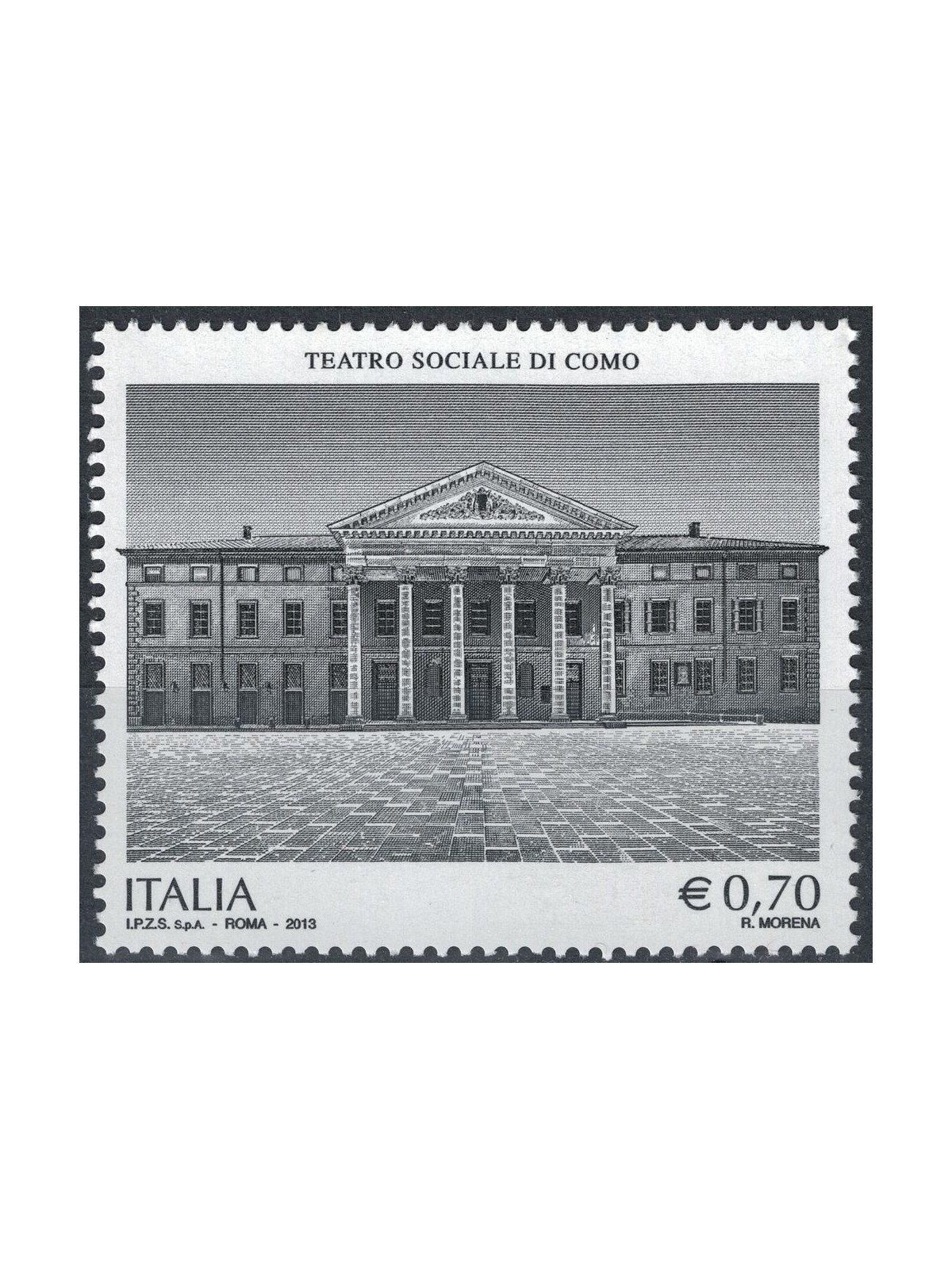 ITALIA 2013 Teatro Sociale di Como MNH**