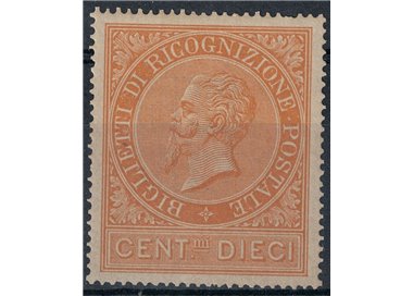 ITALY KINGDOM 1874 Postal reconnaissance MH*