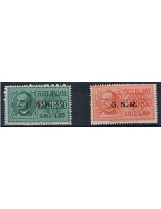 ITALY RSI 1944 Express (Verona) 2v MH* ©