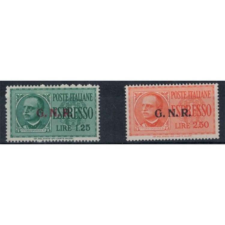 ITALY RSI 1944 Express (Verona) 2v MH* ©