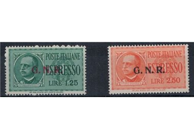 ITALY RSI 1944 Express (Verona) 2v MH* ©