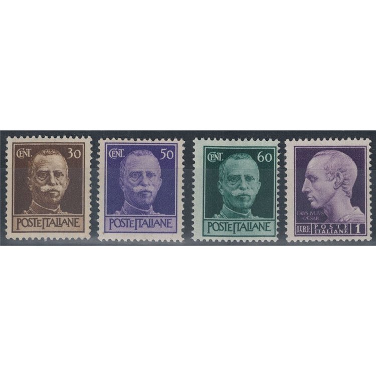 ITALY LUOGOTENENZA 1944 Imperial without fasces (Rome) 4v MNH**
