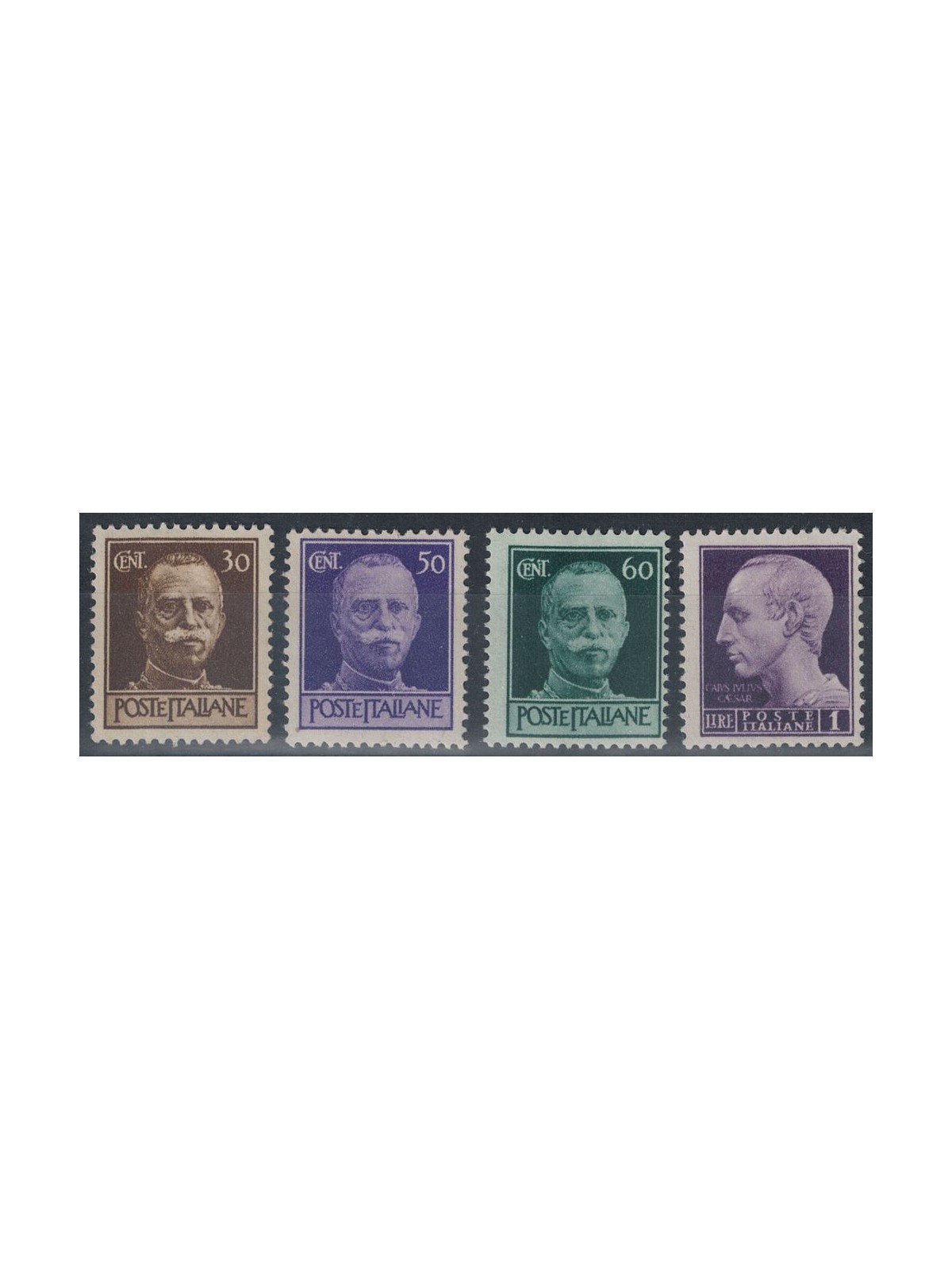 ITALIA LUOGOTENENZA 1944 Imperiale senza fasci (Roma) 4v MNH**
