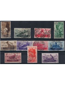 ITALIA REGNO 1934 Medaglie al valore 11v us ©