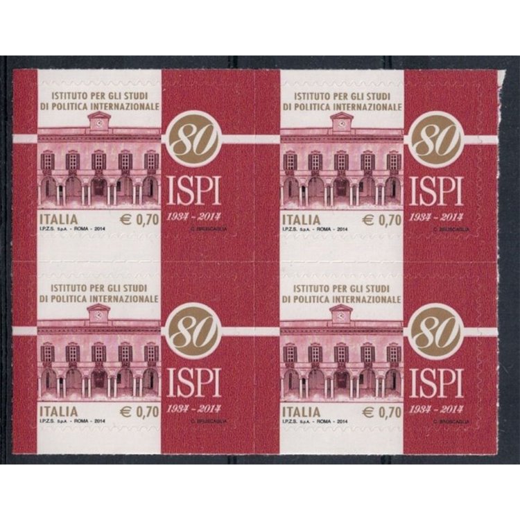 ITALY 2014 Ispi (in quartet) MNH**