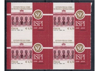 ITALIA 2014 Ispi (in quartina) MNH**