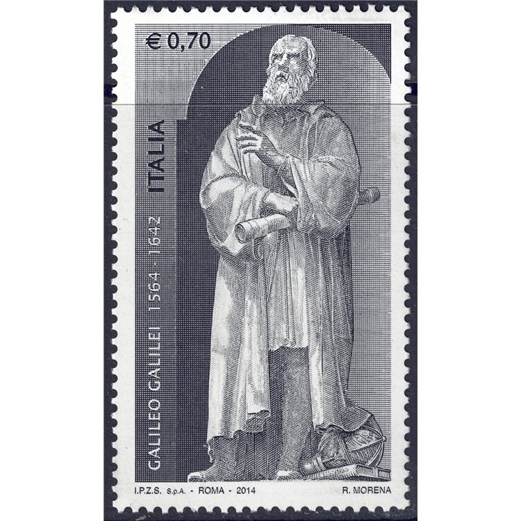 ITALY 2014 Galileo Galilei MNH**