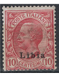 LIBYA 1912-17 10c pink MH*
