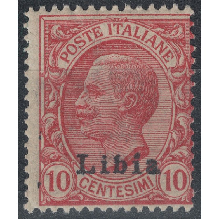LIBIA 1912-17 10c rosa MNH**