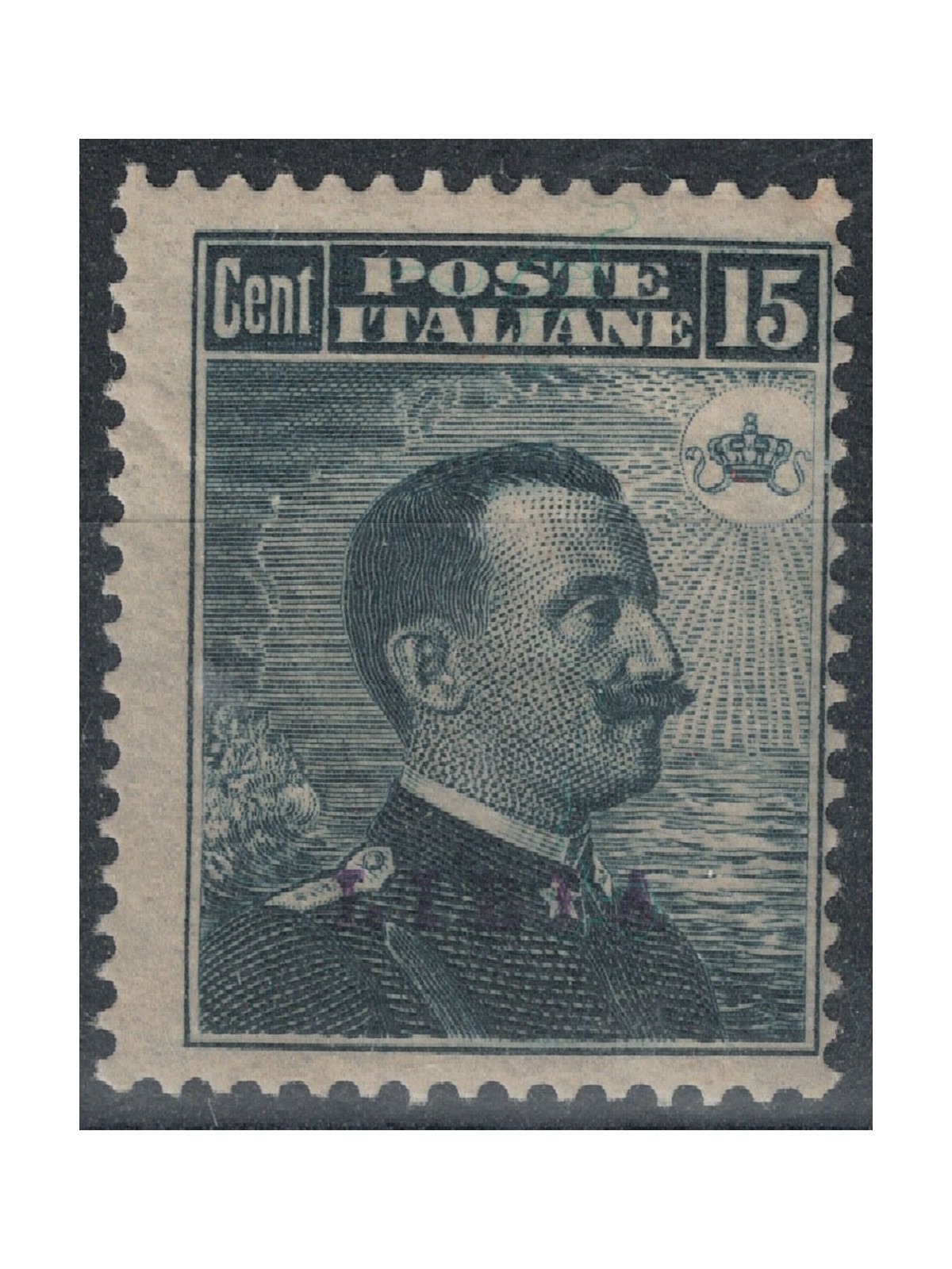 LIBIA 1912-17 15c grigio nero MNH**
