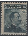 LIBIA 1912-17 15c grigio nero MNH**