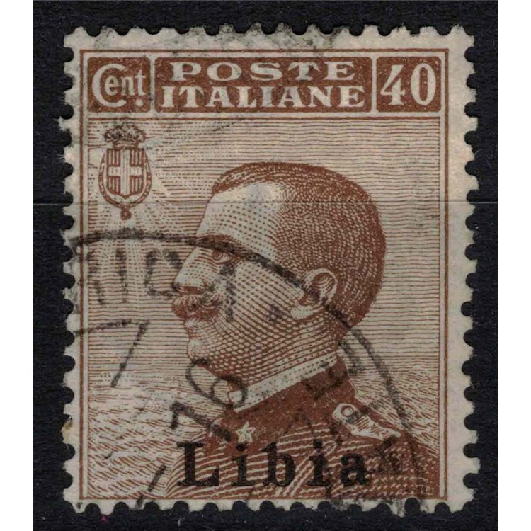 LIBIA 1912-17 40c bruno us