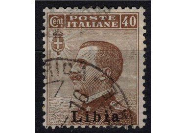 LIBIA 1912-17 40c bruno us