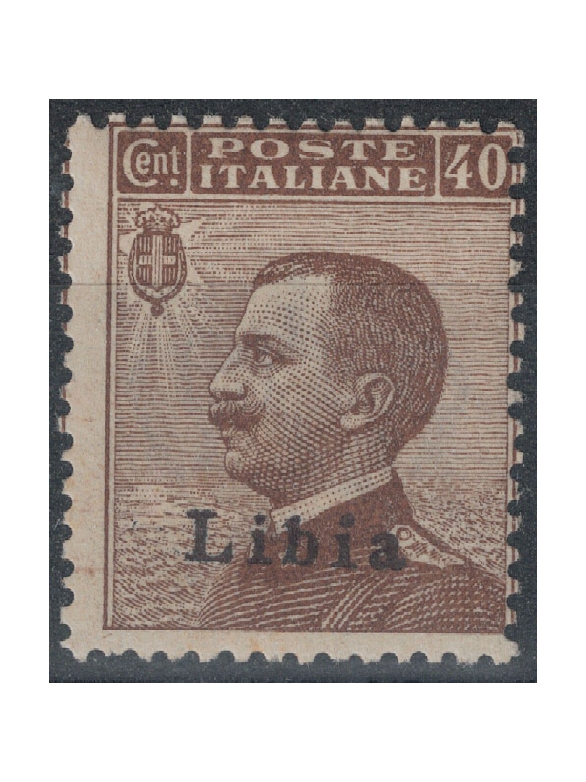 LIBIA 1912-17 40c bruno MNH**