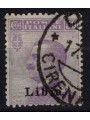 LIBIA 1912-17 50c violetto us