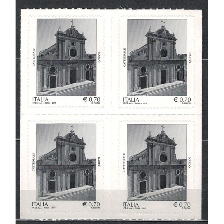 ITALY 2013 Nardò Cathedral 1 block MNH**