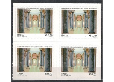 ITALIA 2013 Complesso Santa Sofia 1 quartina MNH**