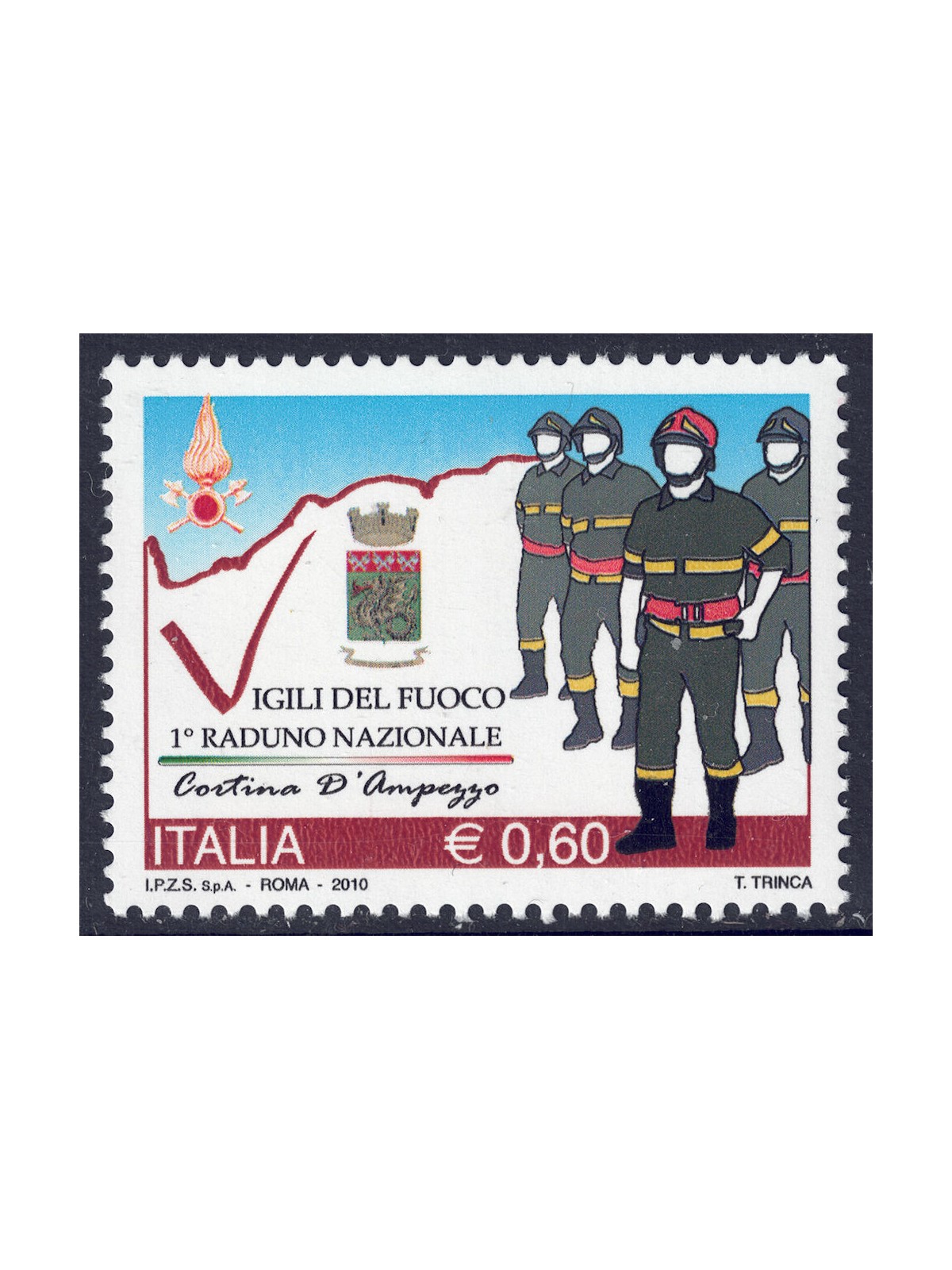 ITALIA 2010 Vigili del Fuoco MNH**