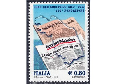 ITALY 2010 Corriere Adriatico MNH**