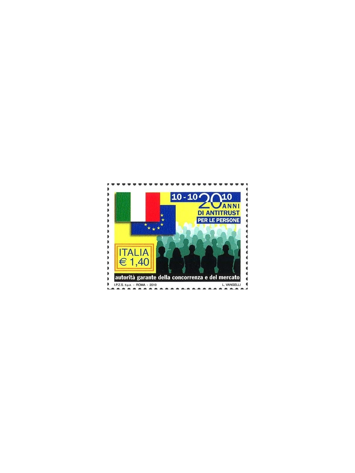 ITALIA 2010 Autorità Garante MNH**