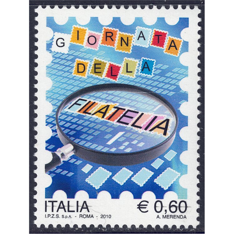 ITALIA 2010 Giornata della filatelia MNH**