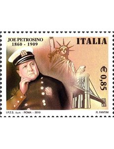 ITALIA 2010 Joe Petrosino MNH**