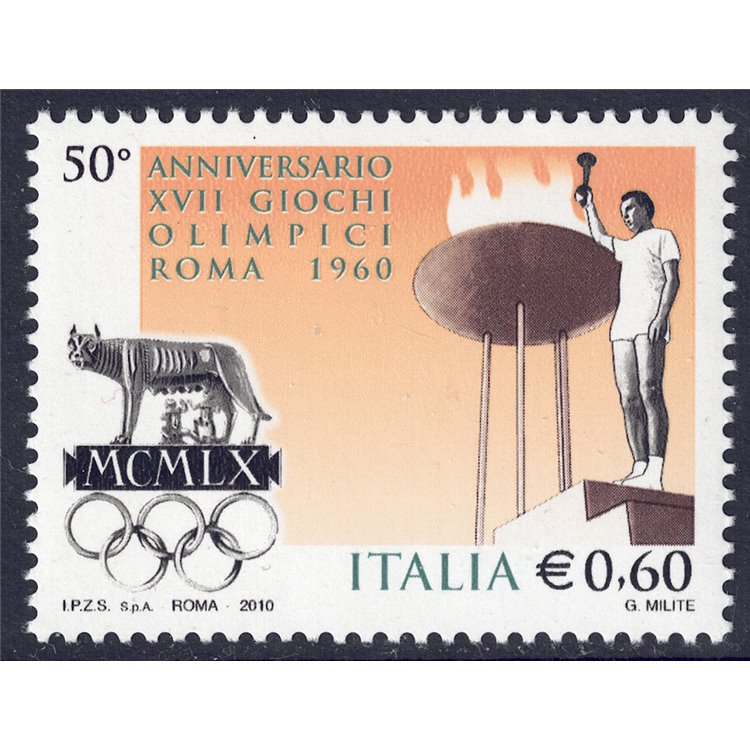 ITALIA 2010 Giochi Olimpici MNH**