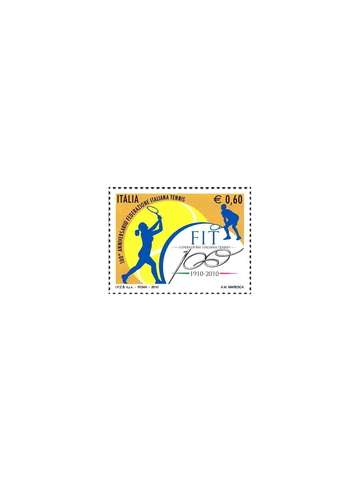 ITALY 2010 Italian Tennis Federation MNH**