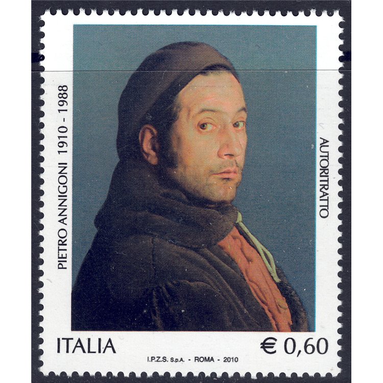 ITALIA 2010 Pietro Annigoni MNH**