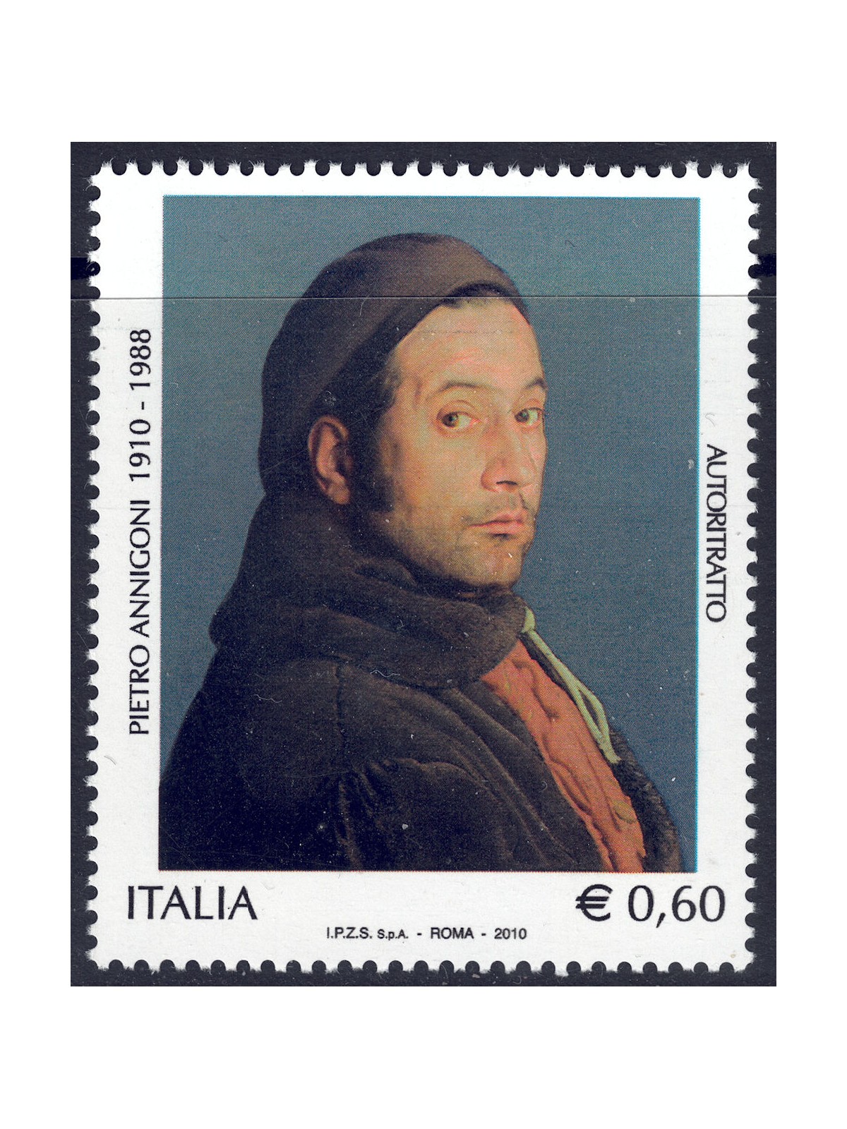 ITALIA 2010 Pietro Annigoni MNH**
