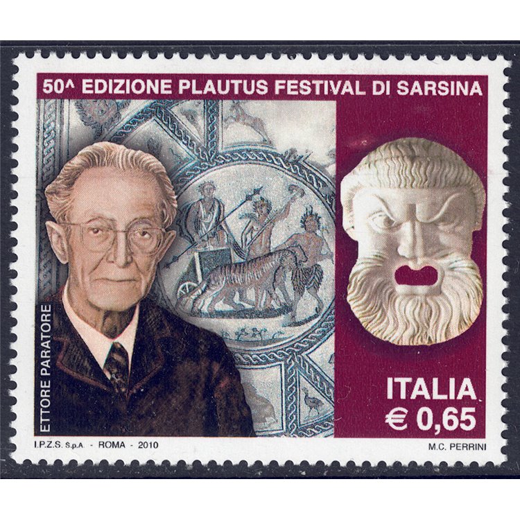 ITALY 2010 Plautus Festival of Sarsina MNH**