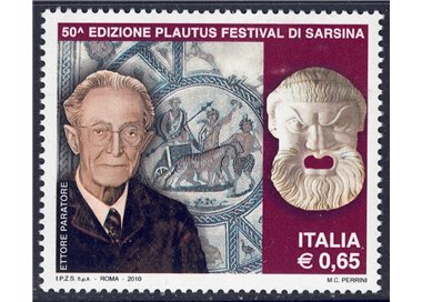 ITALIA 2010 Plautus festival di Sarsina MNH**