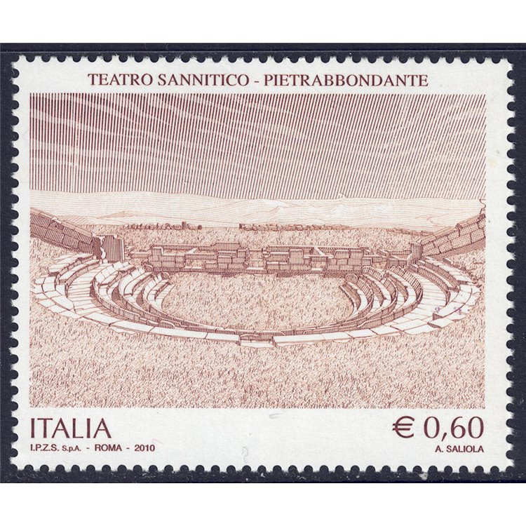 ITALIA 2010 Teatro Sannitico MNH**
