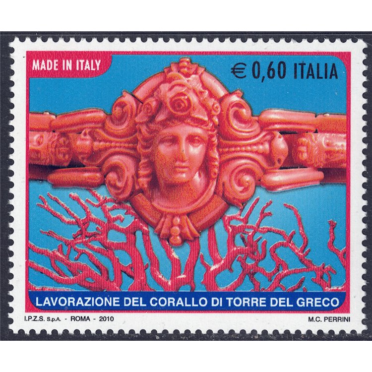 ITALIA 2010 Corallo di Torre del Greco MNH**