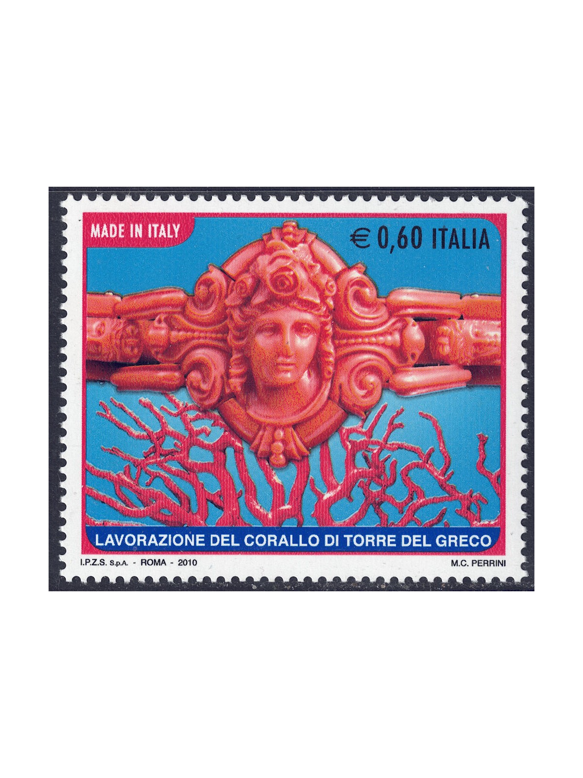 ITALY 2010 Torre del Greco Coral MNH**