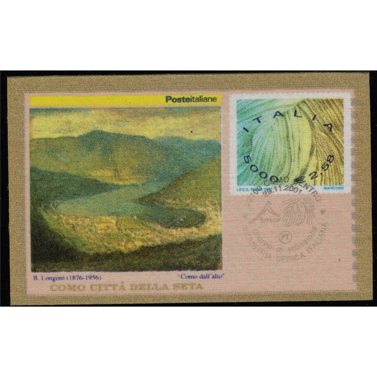 ITALY 2001 Italian Silk Industry us