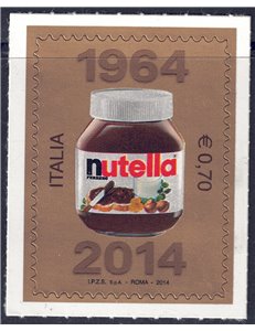 ITALIA 2014 Nutella Ferrero MNH**