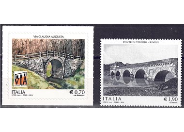 ITALY 2014 Artistic heritage 2v MNH**