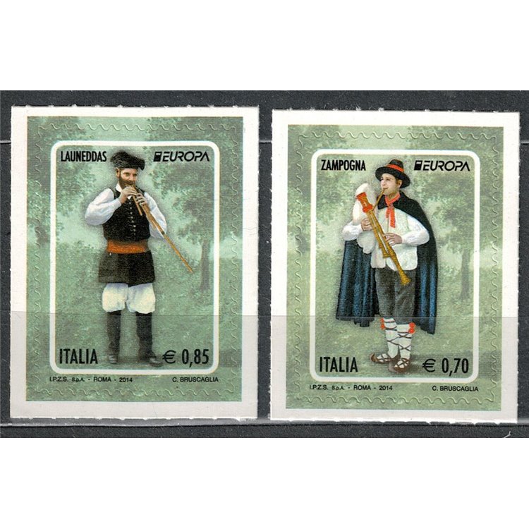 ITALY 2014 Europe 2v MNH**