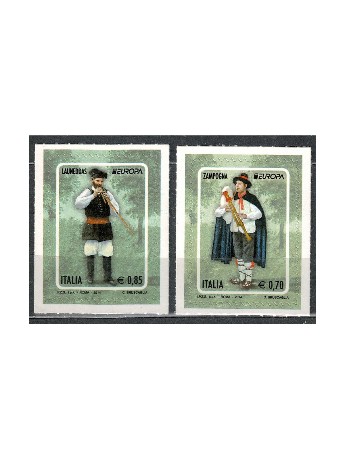 ITALY 2014 Europe 2v MNH**