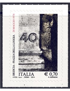 ITALIA 2014 Piazza della Loggia MNH**