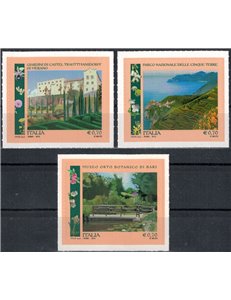 ITALY 2013 Parks, gardens and botanical gardens 3v MNH**
